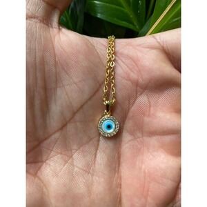 Tiny Evil Eye Necklace